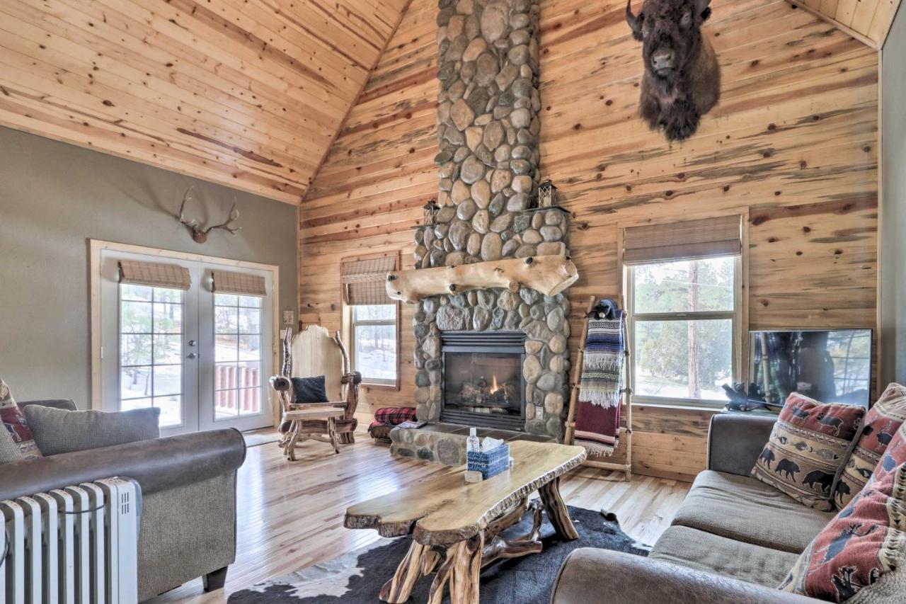 Cozy Heber-Overgaard Cabin With Fire Pit, Game Room! Buitenkant foto