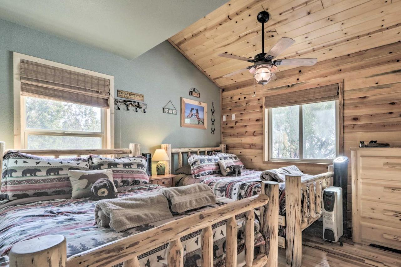 Cozy Heber-Overgaard Cabin With Fire Pit, Game Room! Buitenkant foto